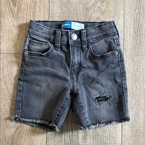 Old Navy Toddler Distressed Jean Shorts- Size 3T